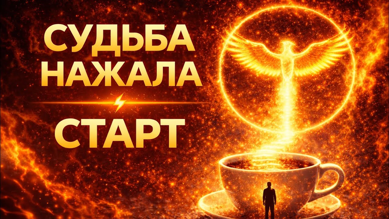 🔥 Судьба нажала старт. Этот знак запускает резкий скачок жизни ☕ гадание на кофе
