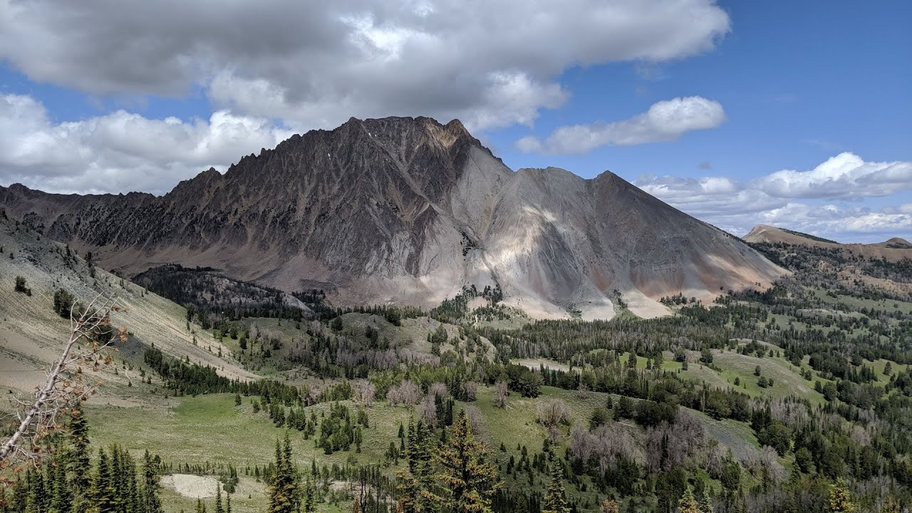 Castle Peak Climb White Cloud Mountains Idaho Aug 2019