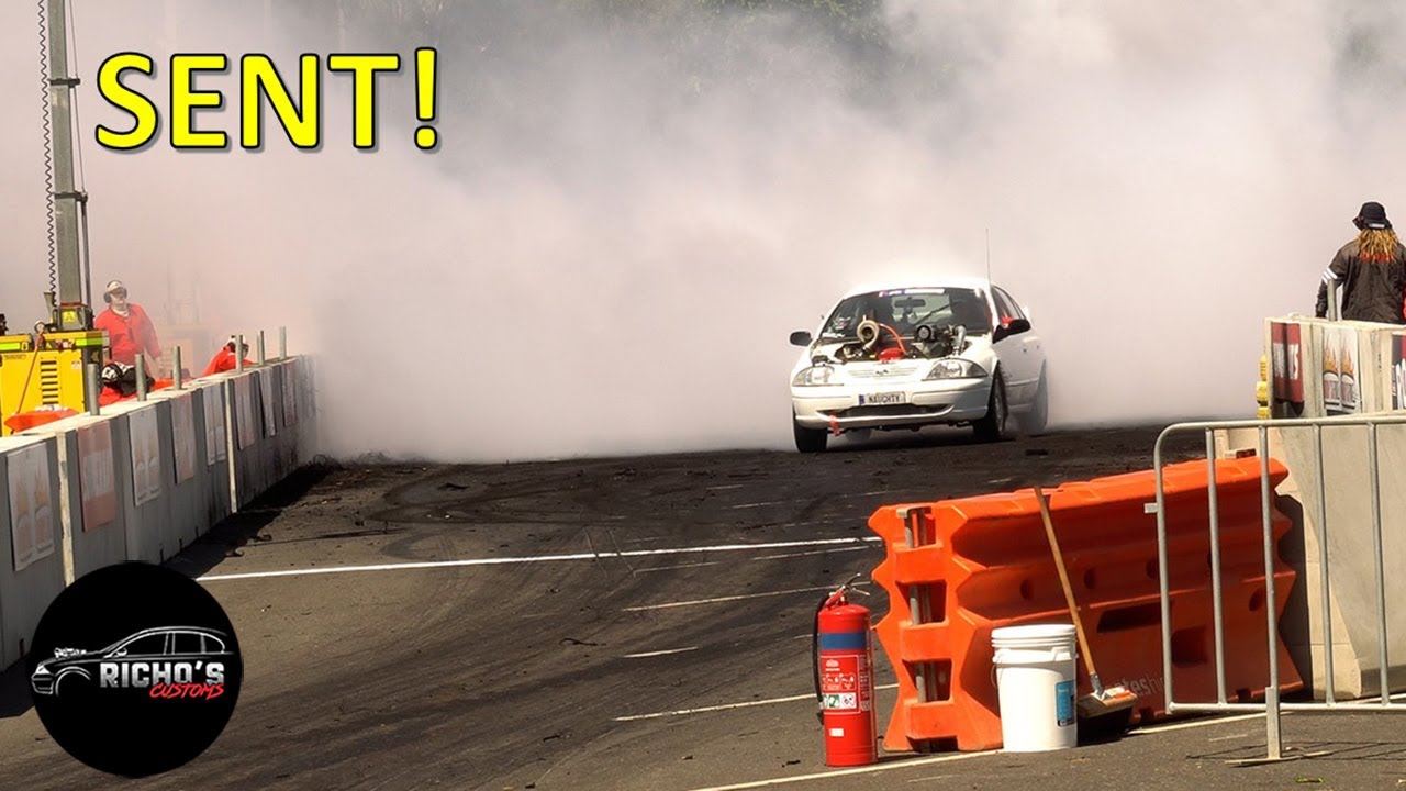 NAUGHTY'S ENGINE IS TOAST - ROCKYNATS 03 BURNOUTS.