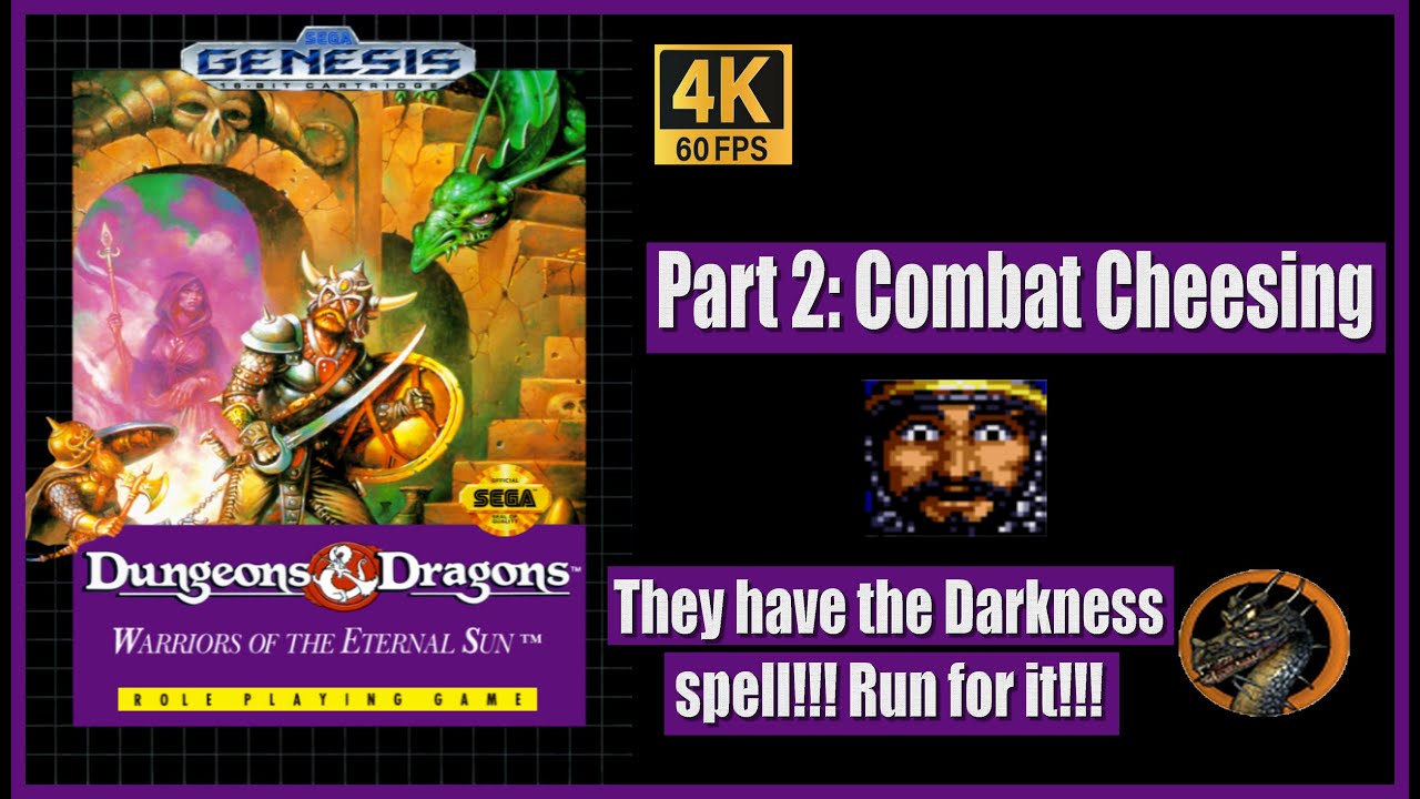 Dungeons & Dragons Warriors of the Eternal Sun Part 2 Combat Cheesing
