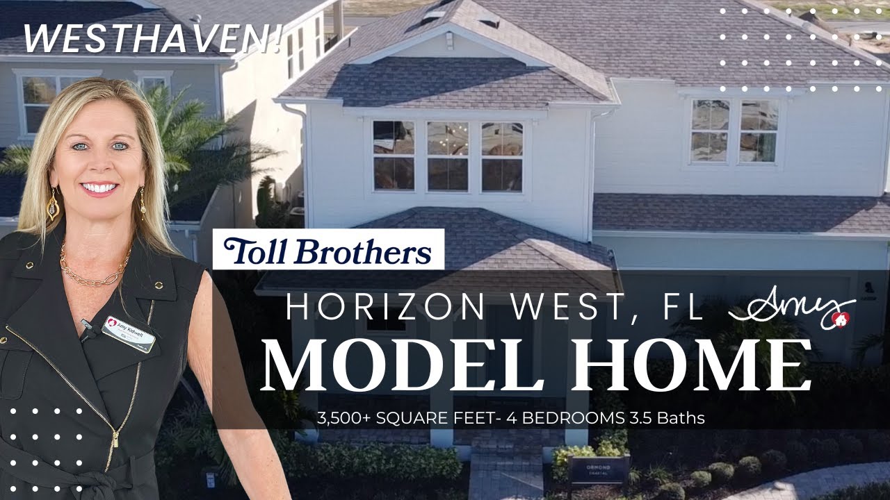 Toll Brothers Model- Westhaven at Ovation | Ormond | Horizon West, Florida
