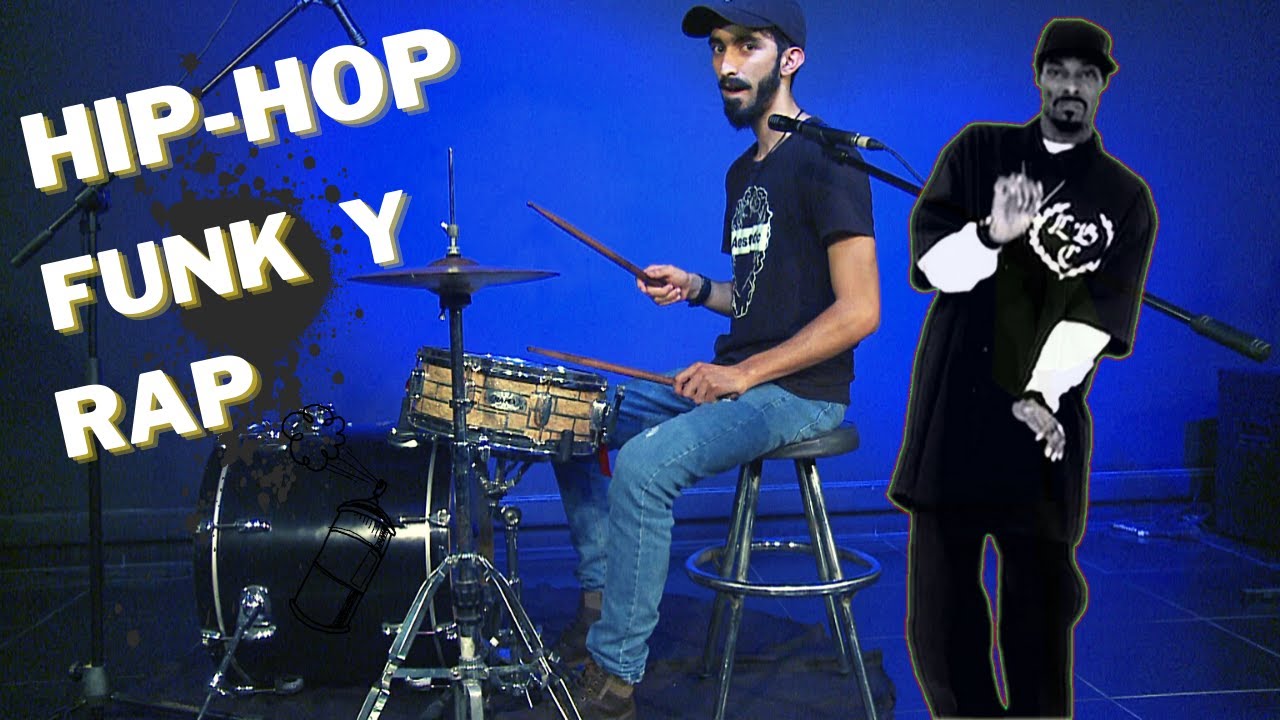 Como tocar Rap, Funk y Hip Hop en la batería