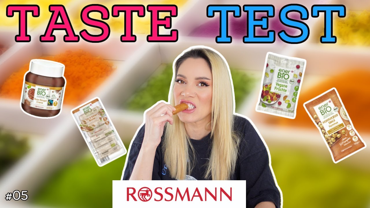 Nutella Alternative, Tofu W&uuml;rstchen...Rossmann Vegan Taste Test #05 | yummypilgrim