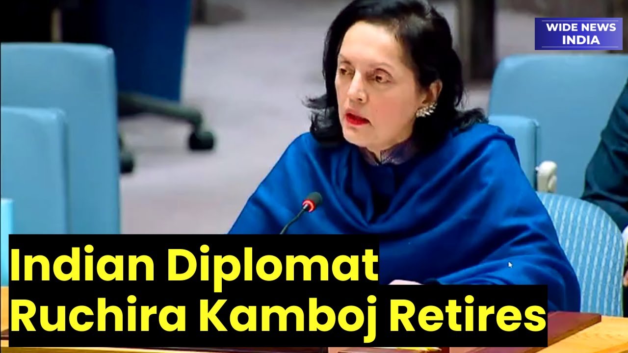 India&rsquo;s First Female UN Ambassador, Ruchira Kamboj, Retires after 35 yrs | Widenews India