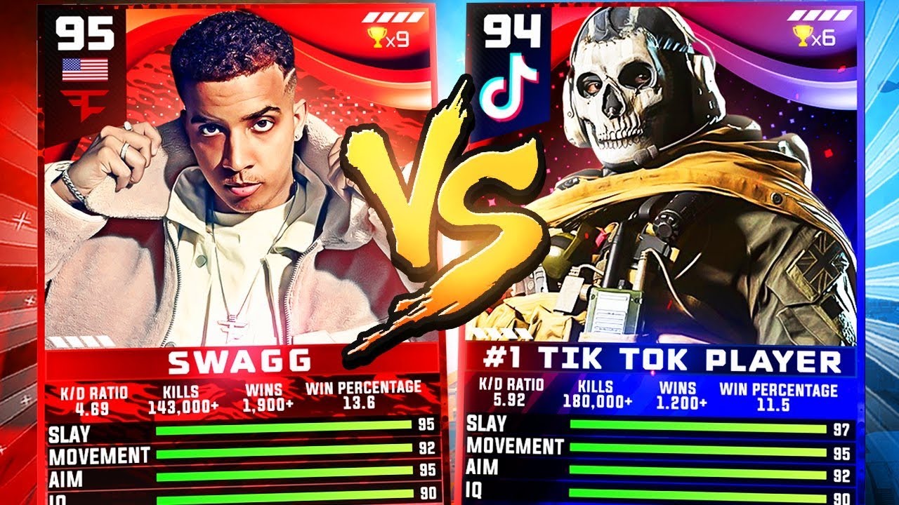 SWAGG vs #1 TikTok Player in Warzone