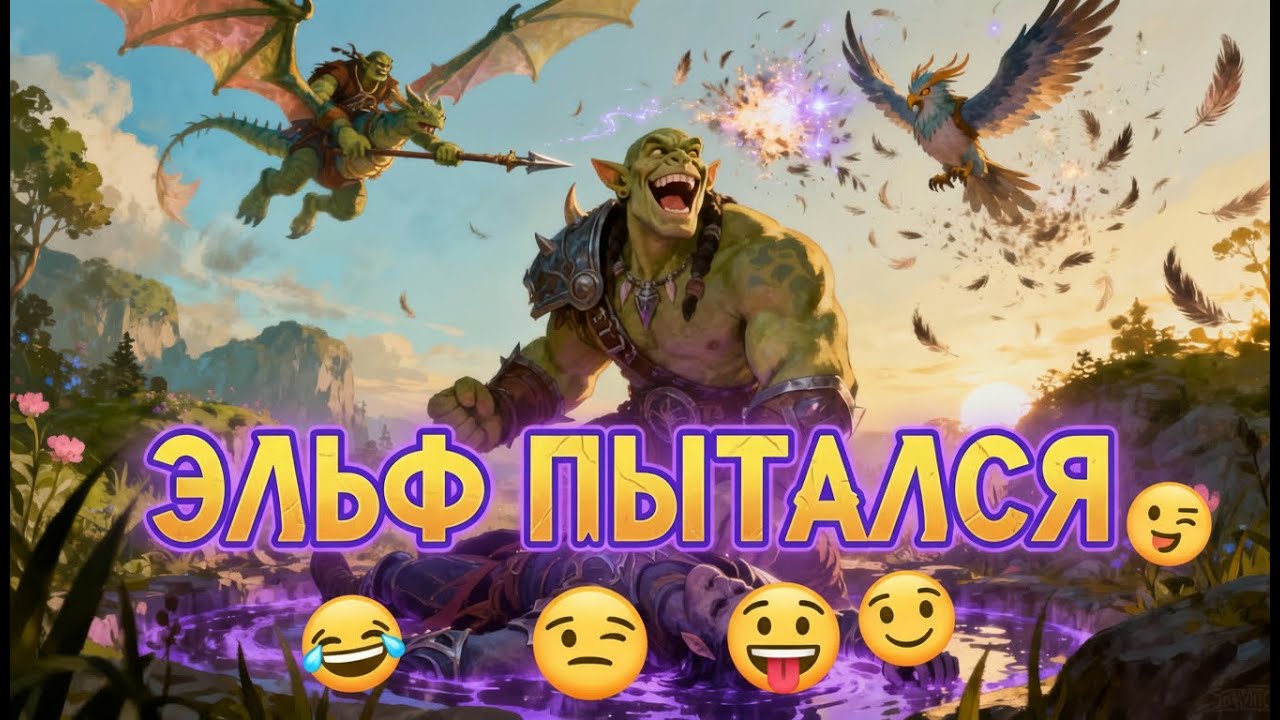 ЭЛЬФ ПЫТАЛСЯ РАШИТЬ, НО ПОЛУЧИЛ ТОЛЬКО МИНУС ГЕРОЕВ И СДАЛСЯ | WARCRAFT 3