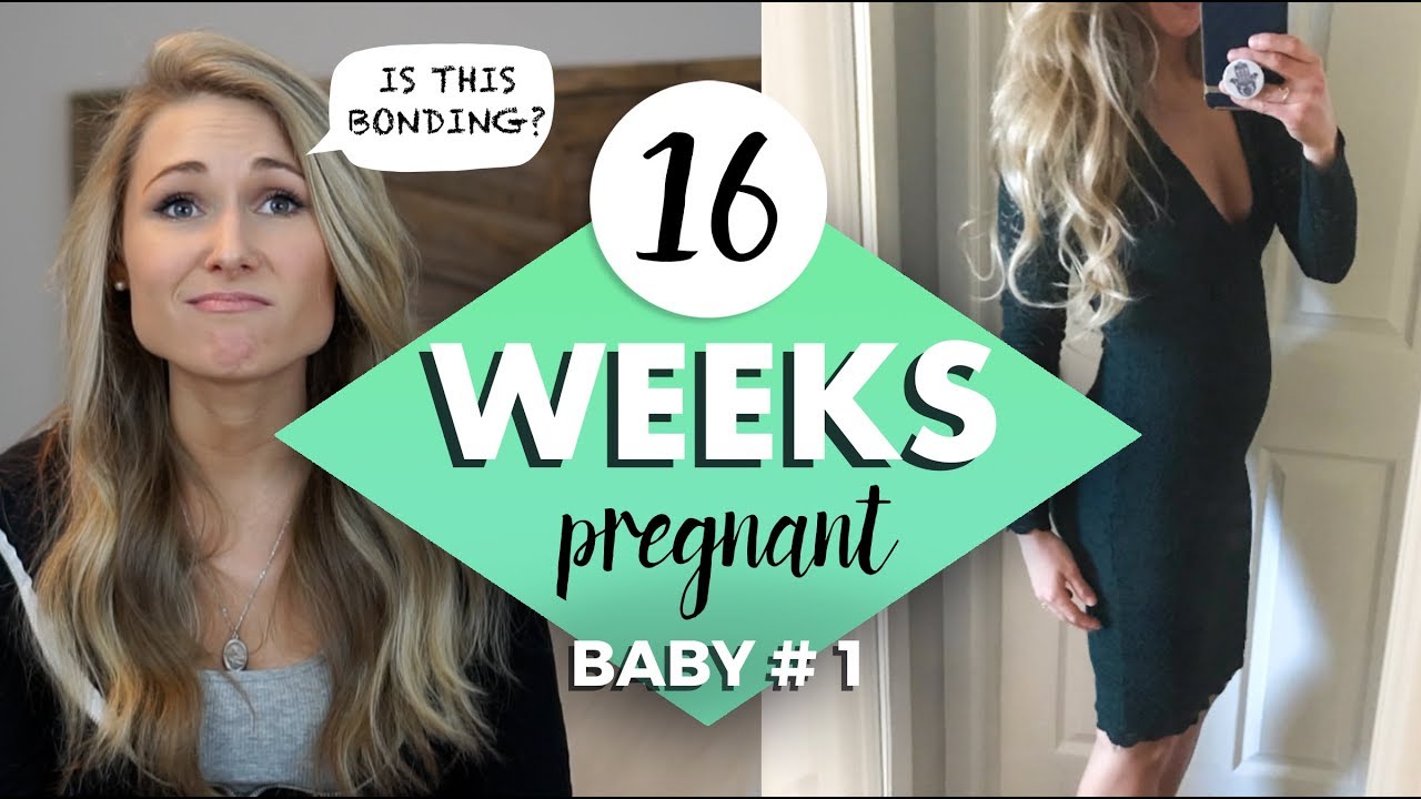 16 WEEKS PREGNANT UPDATE // Is This Bonding? Belly is popping!