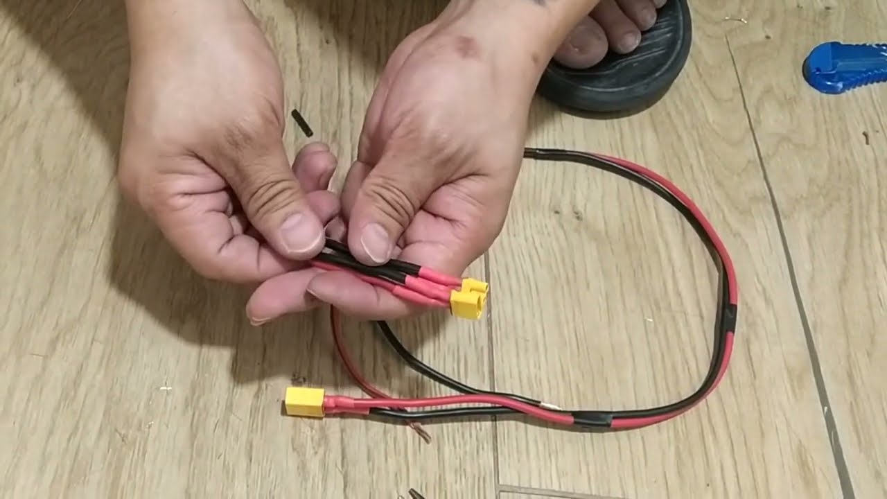 how to make parallel connection for extra range batery  in xiaomi pro.