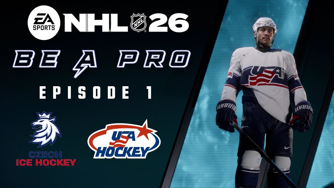 Be A Pro | NHL 26 | USA vs Czechia | World Juniors | EP 1