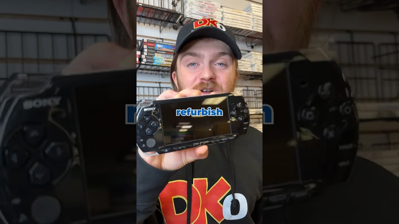 Does DKOldies Refurbish their PSP handhelds?-#repair&nbsp;#refurbishing&nbsp;#gamingconsoles&nbsp;gaming #psp
