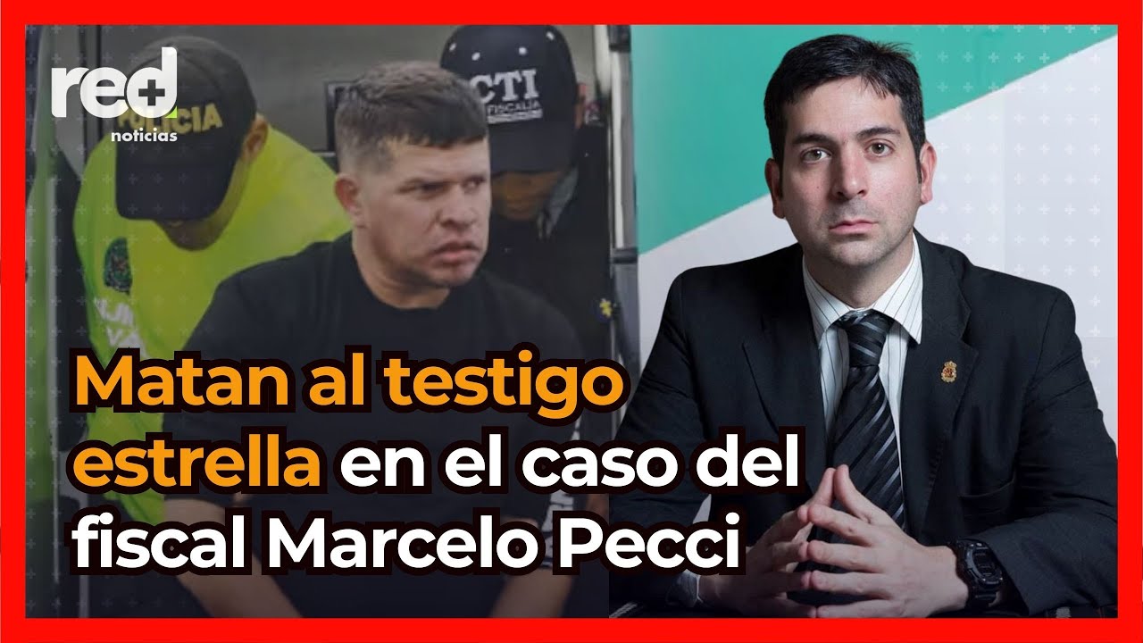 Ultiman al testigo estrella en el caso del fiscal paraguayo, Marcelo Pecci