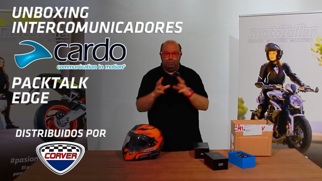 Cardo Packtalk Edge, alta tecnología en intercomunicadores: ¡Unboxing!