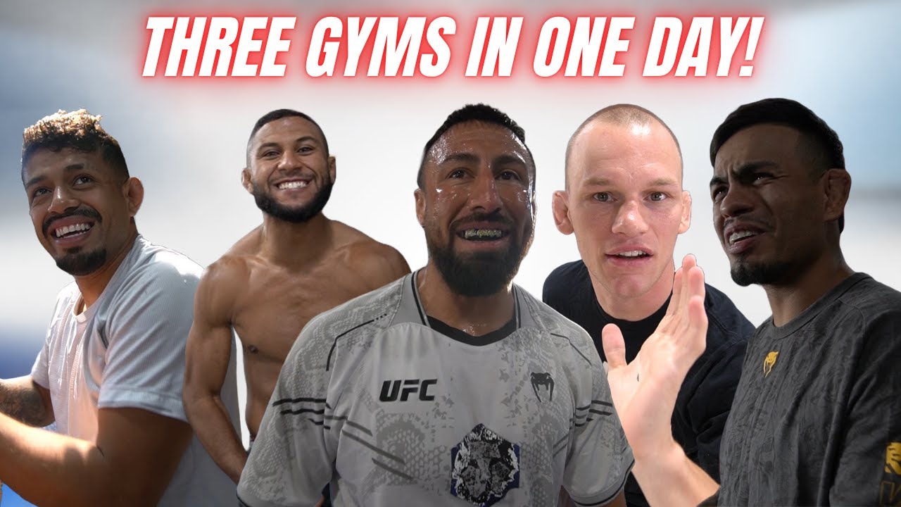 Denver Day 2: THREE MMA Gyms in 1 Day! ft. Brandon Royval, Youssef Zalal & More | Behind the Scenes