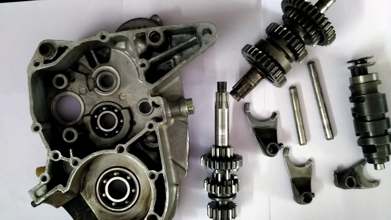 Motor cycle gearbox , working , damage diagnosis and assembly ...