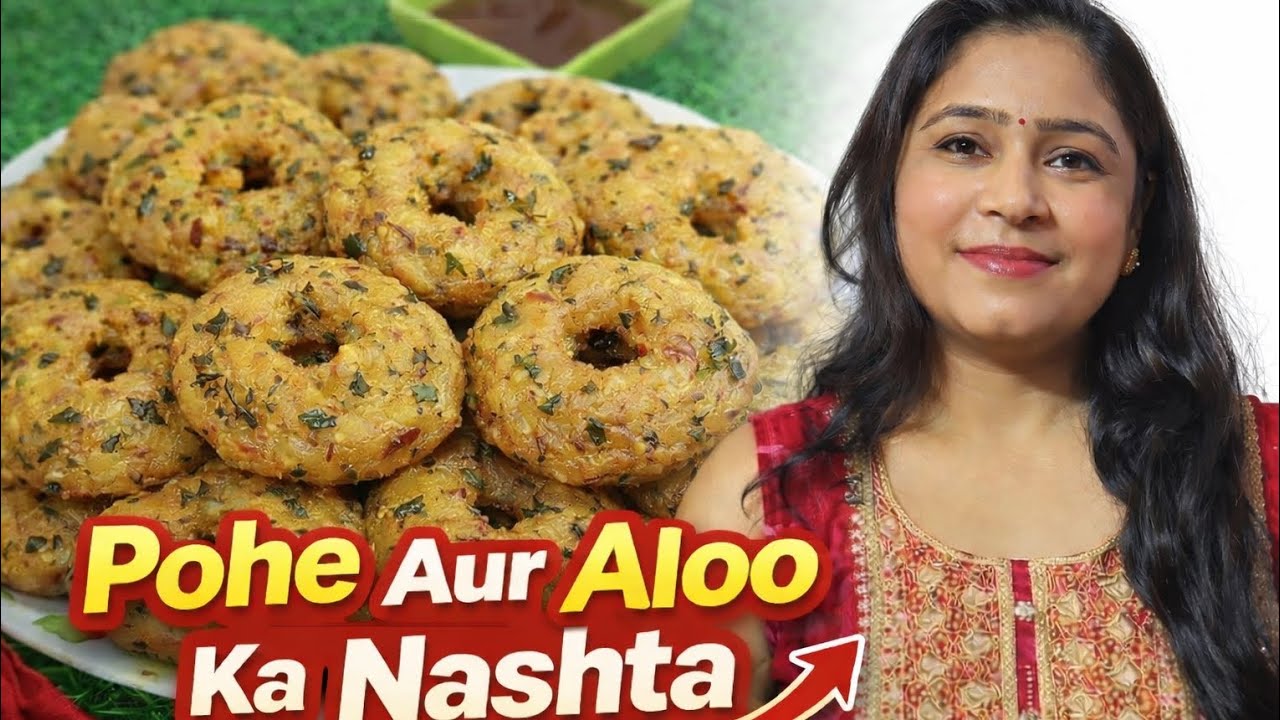 सिर्फ 10 मिनट में पोहे और आलू का ऐसा नाश्ता कि सब उंगलियां चाटते रह जाएं | Poha Aloo Crispy Recipe
