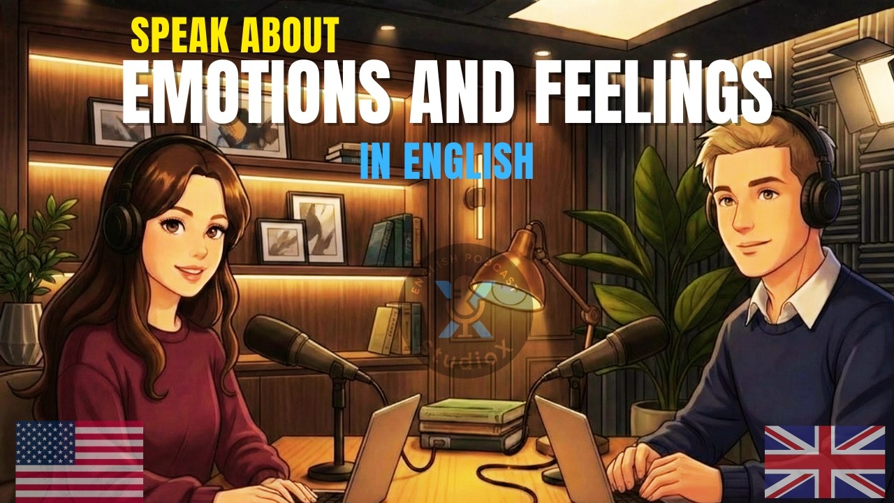 How to Express Emotions and Feelings in English | English Conversation Practice