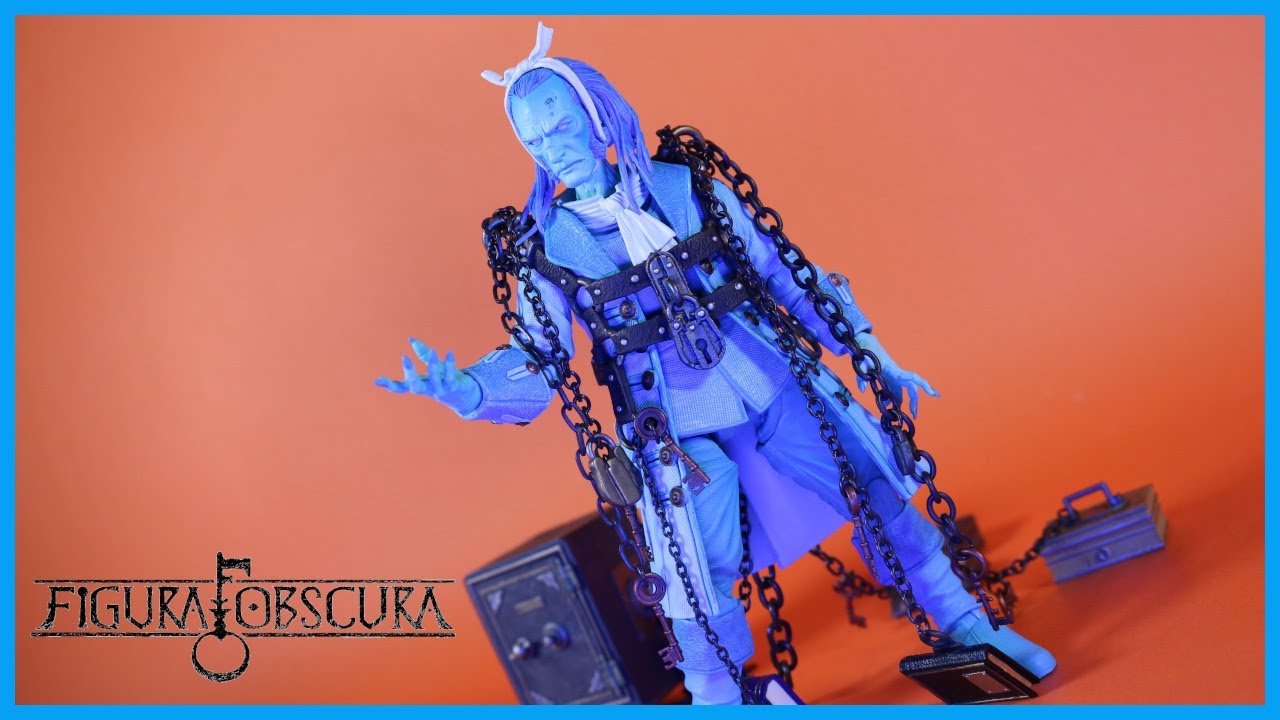 Обзор фигурки HAUNTED BLUE GHOST OF JACOB MARLEY от Figura Obscura Retailer