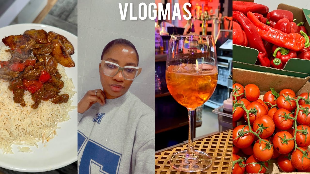 VLOGMAS : Daily life mini vlog,I went to Smithfield Manchester Wholesale Market and Christmas party