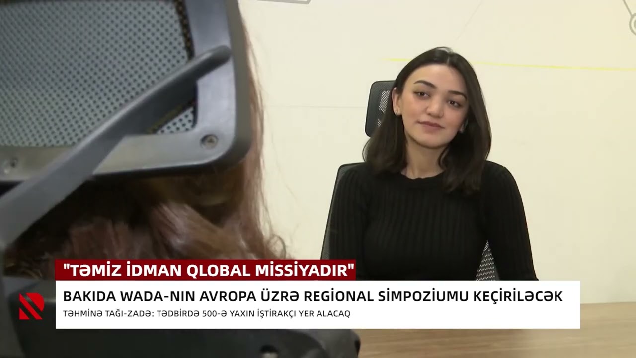 Azərbaycan Milli Antidopinq Agentliyi | Real TV-nin efirində: Təmiz idman qlobal missiyadır.