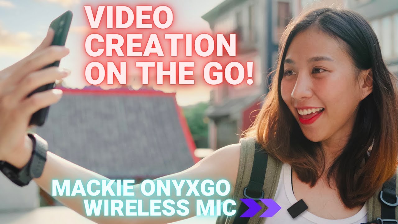 Great Audio on the Go with the Mackie OnyxGo wireless mic