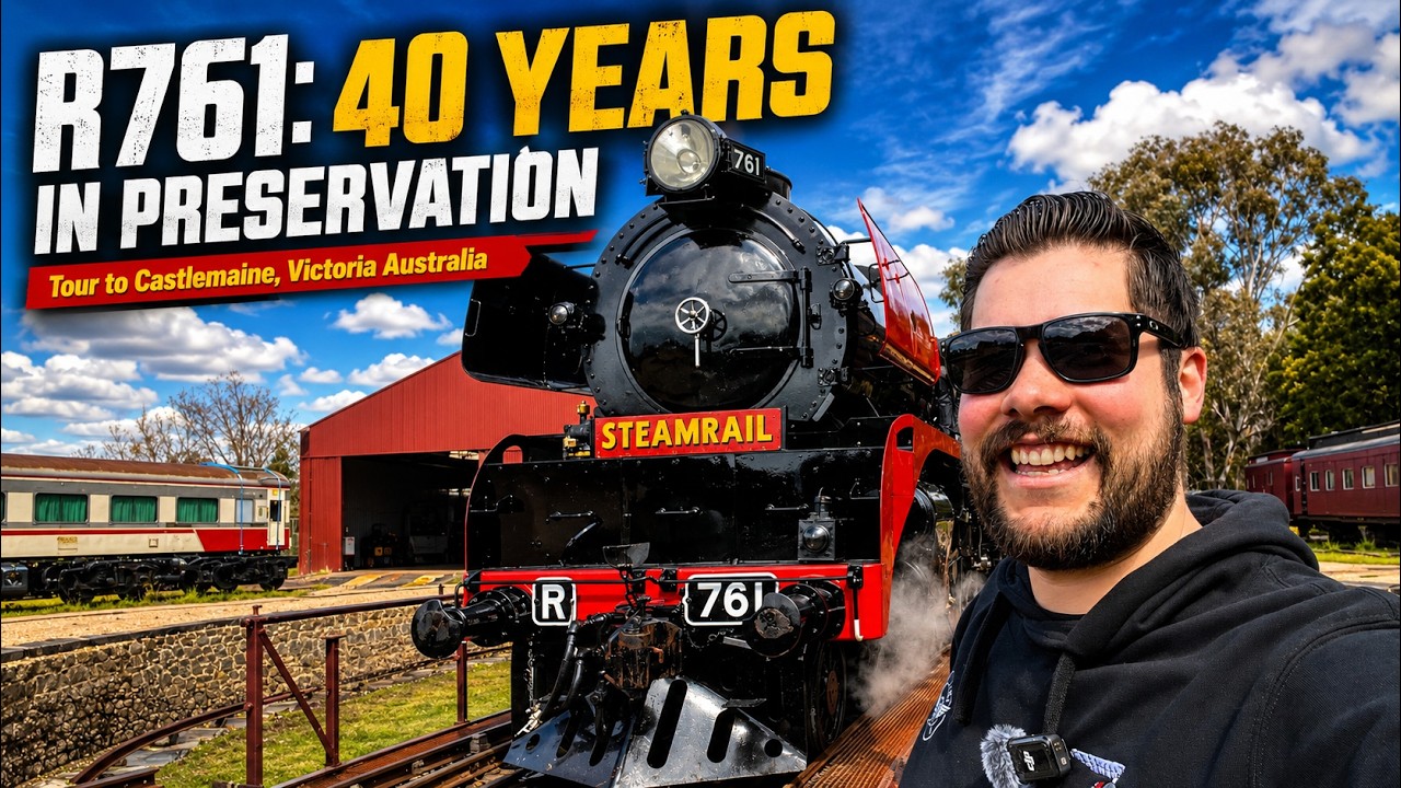 R761: 40 Years in Preservation - Tour to Castlemaine, Victoria Australia