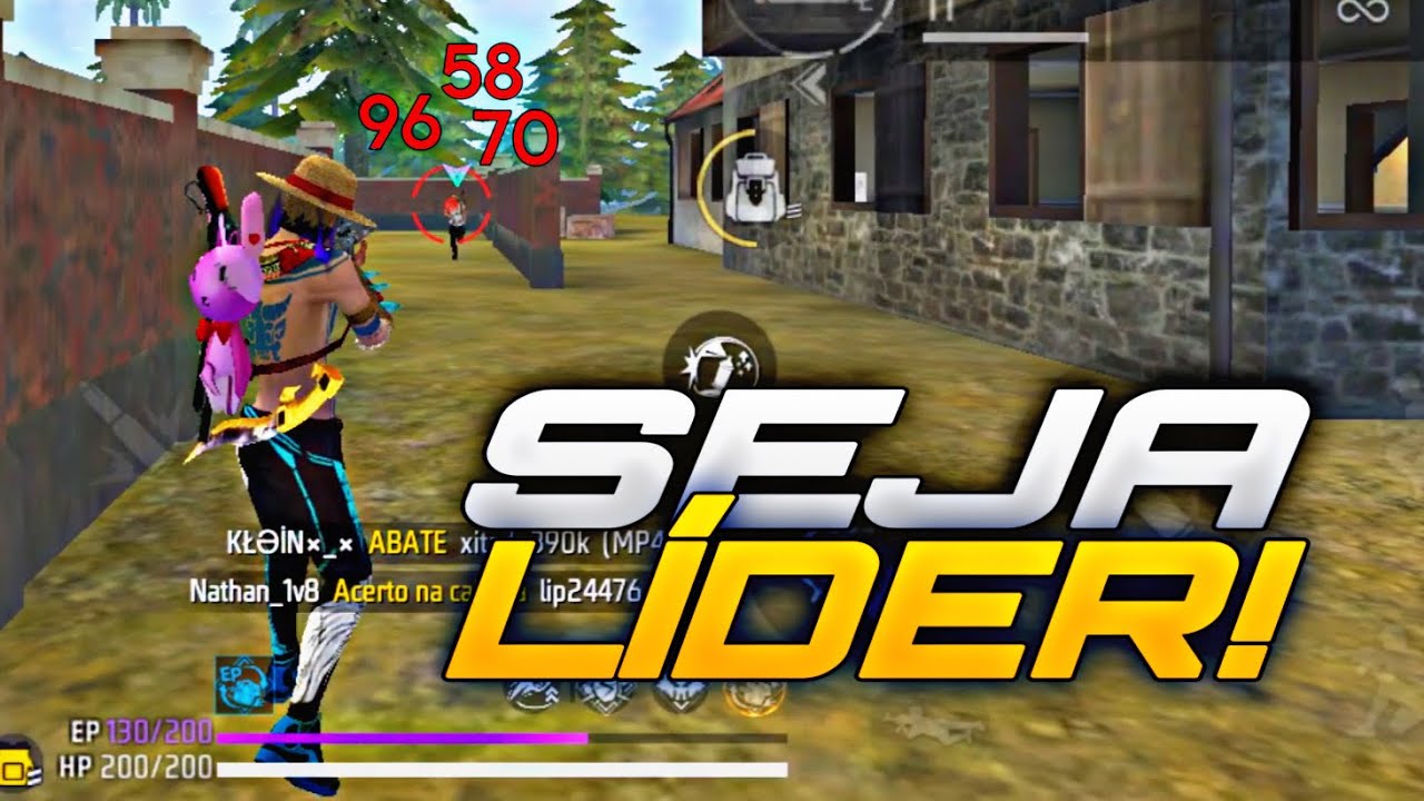 COMO SER UM BOM CPT NO FREE FIRE / COMO SER LÍDER NO FREE FIRE! 5 DICAS!