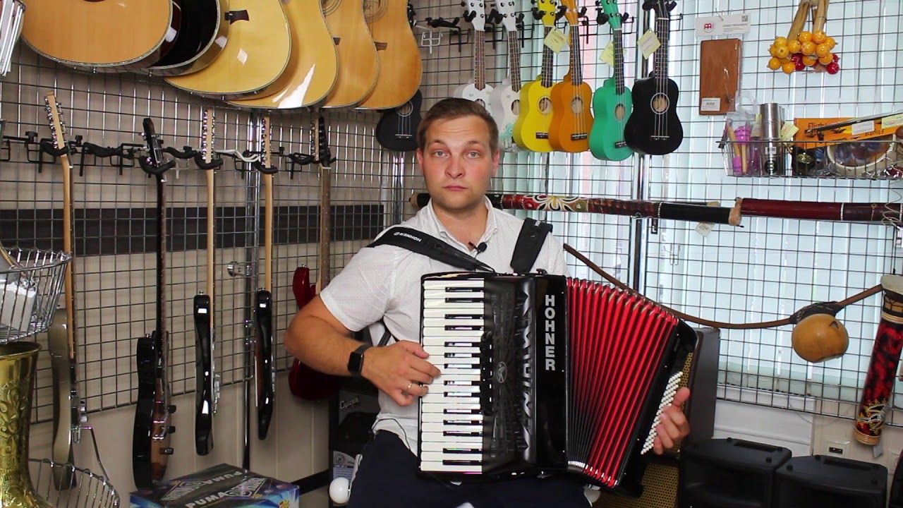 Аккордеон Hohner 3/4 Bravo III 72