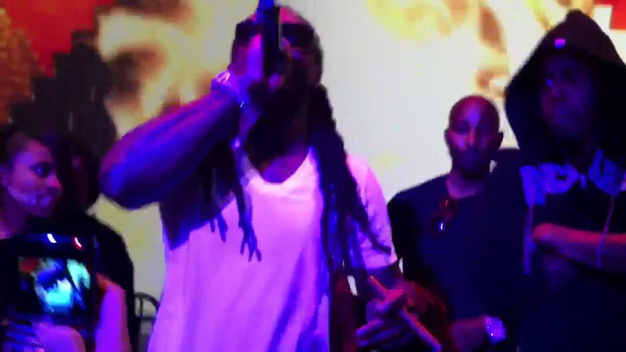Lil Wayne Dancing at 2011 Pre Grammy Party