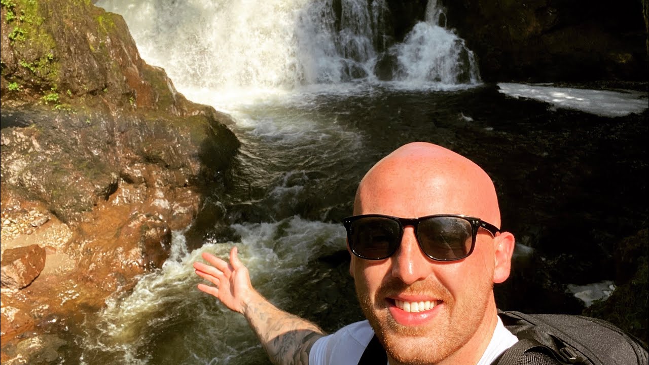 Exploring Reekie Linn Waterfall