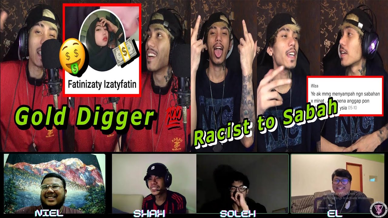 Carlolitto - Fatin Gold Digger & ifilzanjing (Disstrack) Reaction | SERABUT CLASSROOM