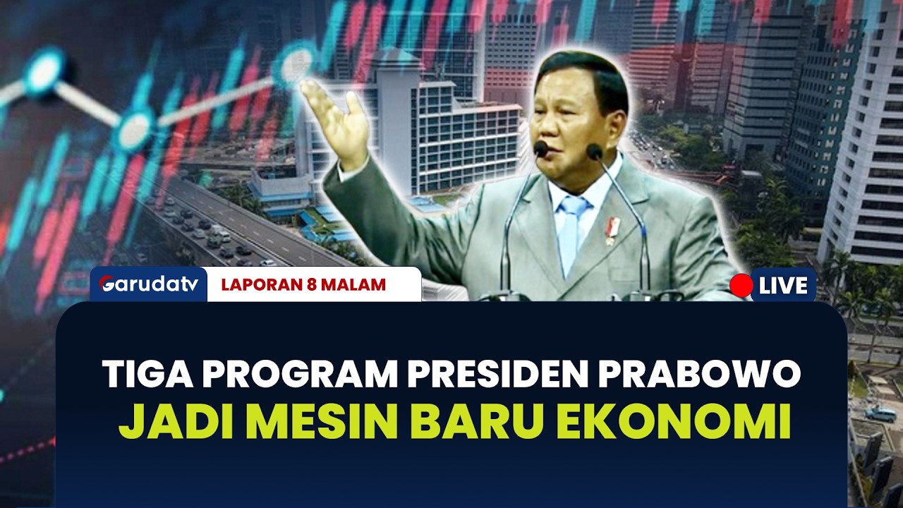 Indonesia Emas, Tiga Program Strategis Presiden Prabowo Jadi Mesin Ekonomi Nasional