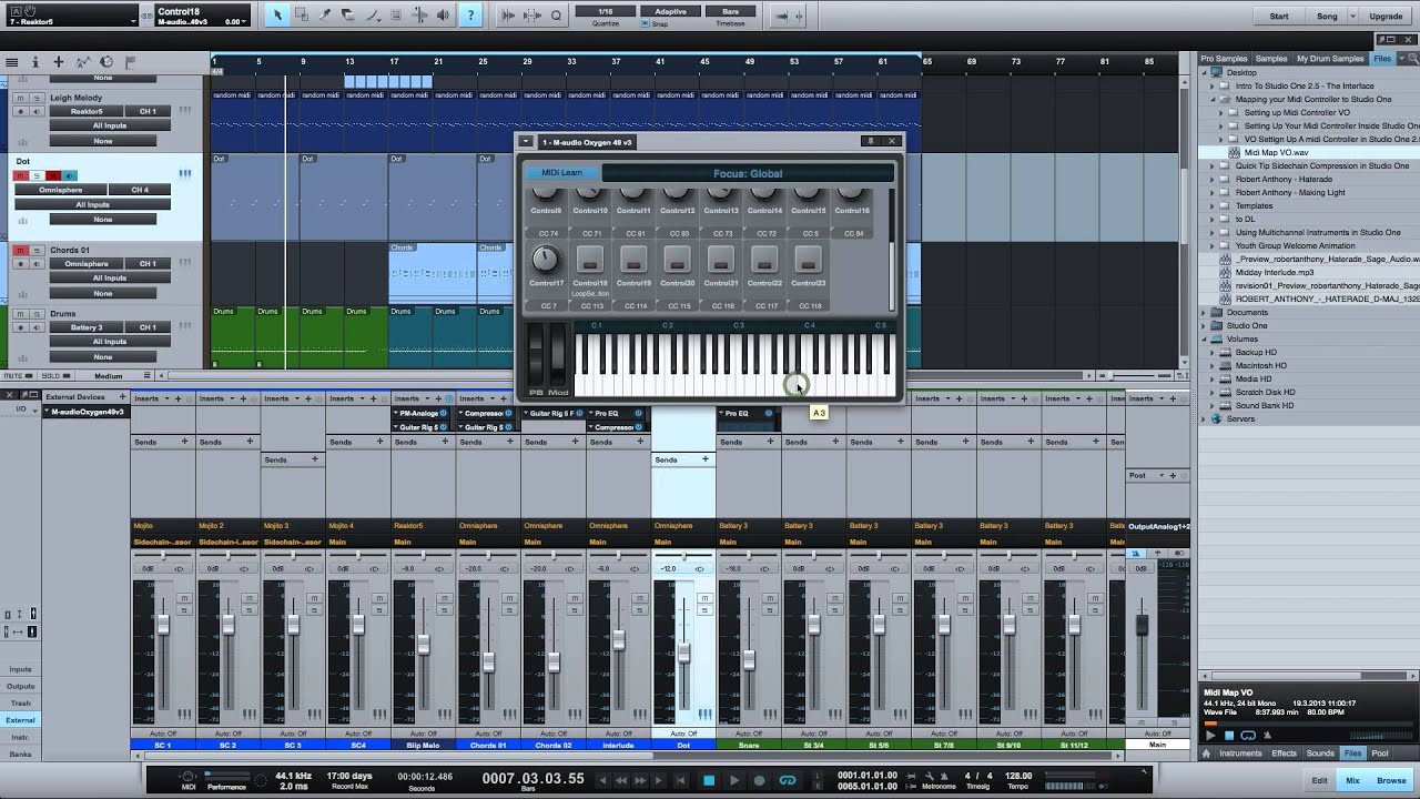 Setting Up Your MIDI Controller Inside Studio One