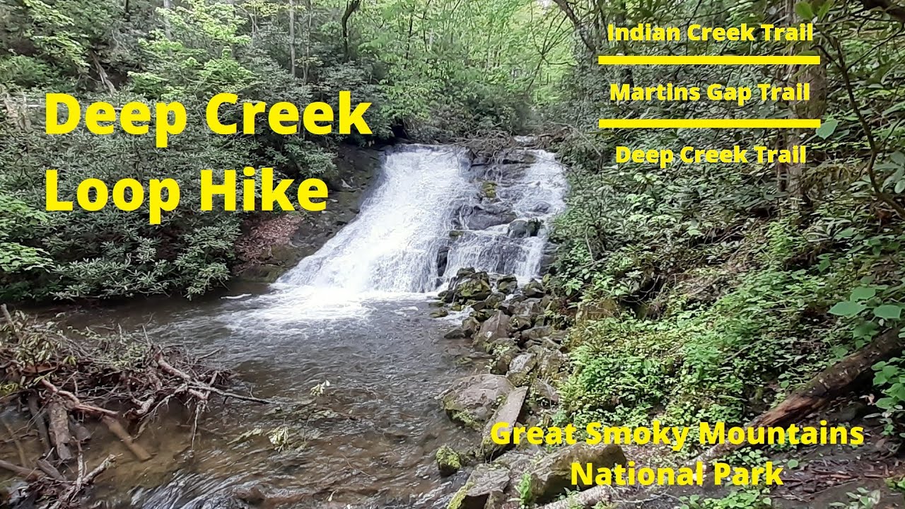 Deep Creek Loop Hike (Indian Creek, Martins Gap, and Deep Creek Trails): April 29, 2023