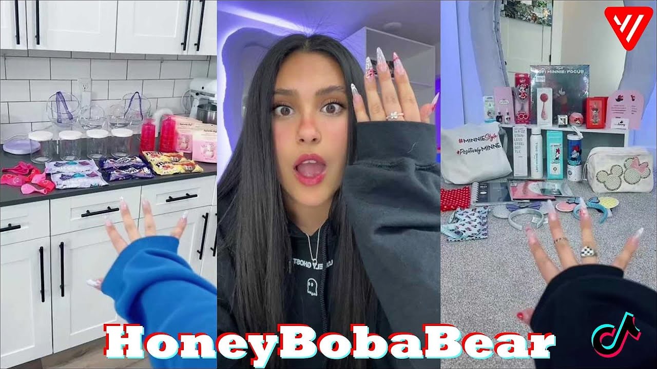 Best HoneyBobaBear TikTok 2023 | Honey Boba Bear TikTok Cleaning 2022 - 2023