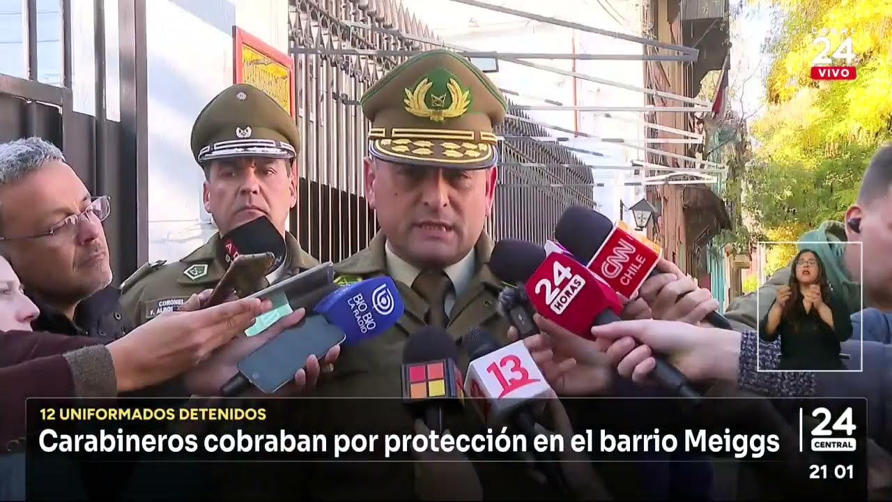 Carabineros cobraban por protección a comerciantes chinos del barrio Meiggs