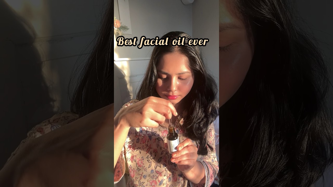 This is the best facial oil I have ever tried✨ #skincare #shorts