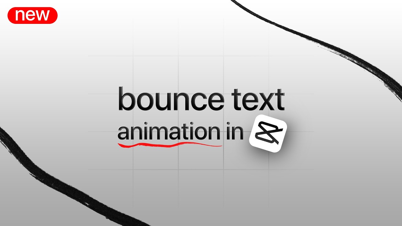 bounce text animation in capcut (in 2 minutes)