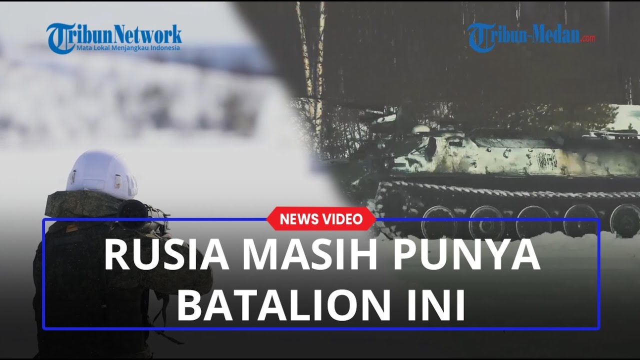 HANTU SALJU Rusia, Batalion Arktik Berlatih Ditengah Salju Dengan Tank
