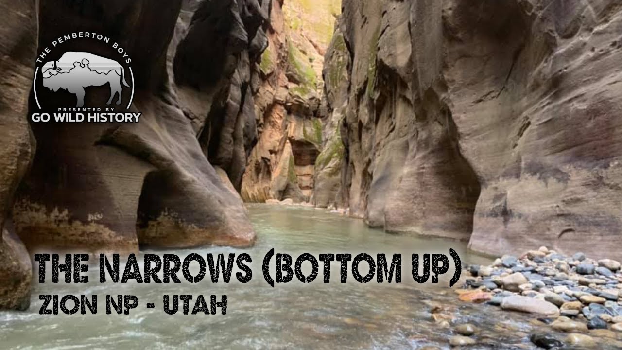 Utah Slot Canyons - Zion NP Narrows (Bottom Up)