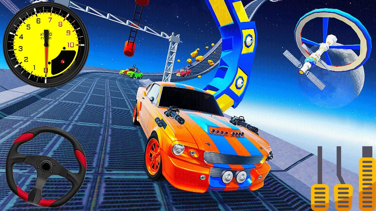 Mega Ramp Car Simulator - Car Racing Simulator 3D - Android Gameplay 2024