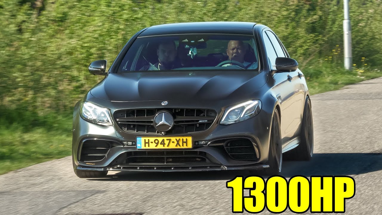 Modified AMG's Accelerating LOUD - CRAZY C63, 1300HP GAD E63, 1000HP C63, SLS Black Series