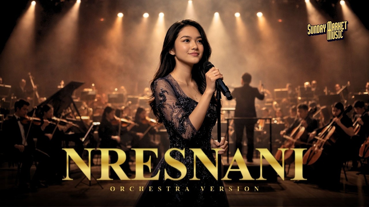 Nresnani - Orkestra Version - LAVORA ~ Cover by  Sunday Market Music (Lyric Video)