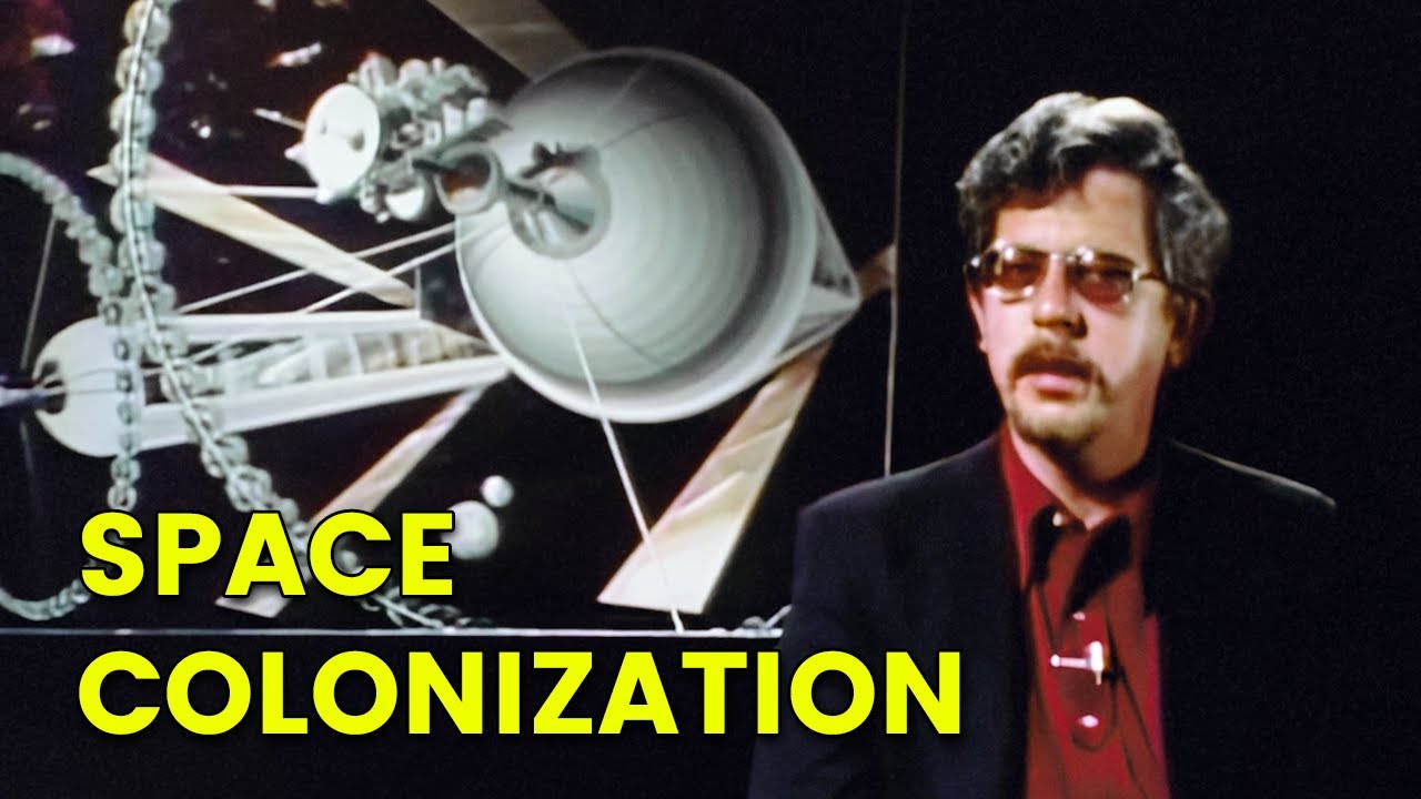 Space Colonization - 1975, Stanford Torus, Space Station, Space Colony, HD Remaster, NASA