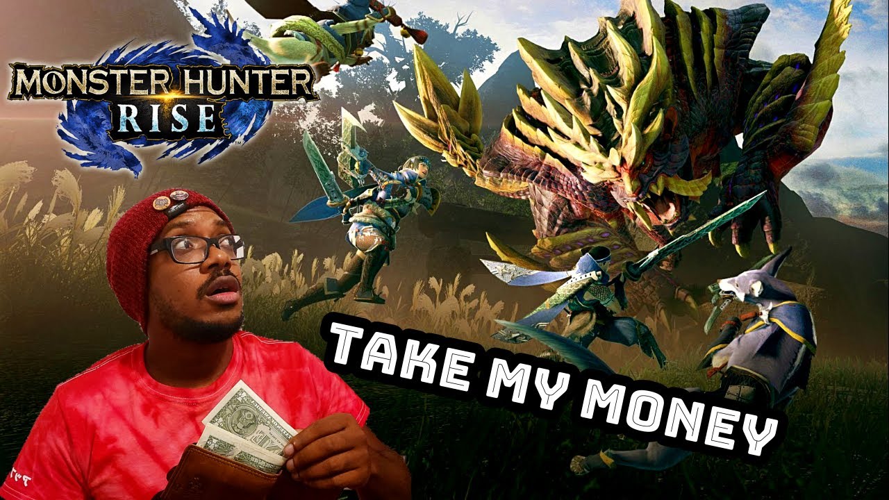 I'm Simping For NINTENDO | NEW MONSTER HUNTER RISE Trailer REACTION