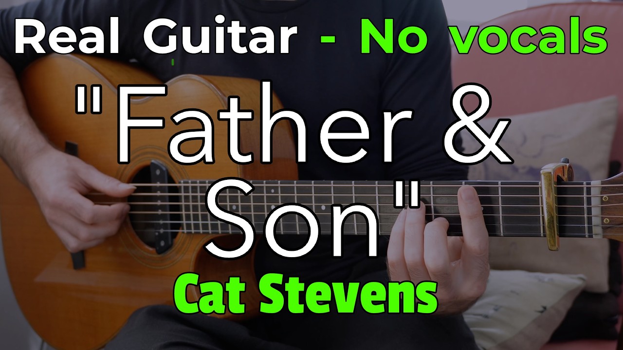 Father & Son – Cat Stevens (Acoustic Karaoke in G) | No Vocals • 62 BPM