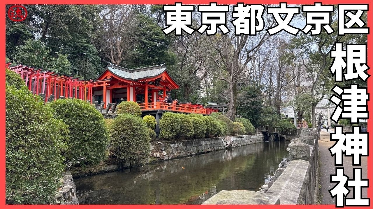 【Vlog】東京都文京区！根津神社【観光】japan travel vlog #東京 #文京区 #神社 #歴史