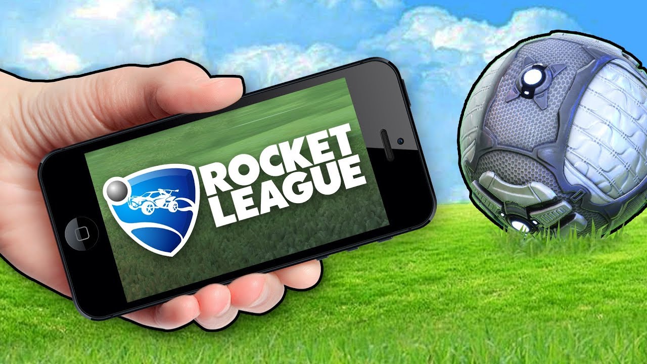 You can actually play Rocket League on mobile...