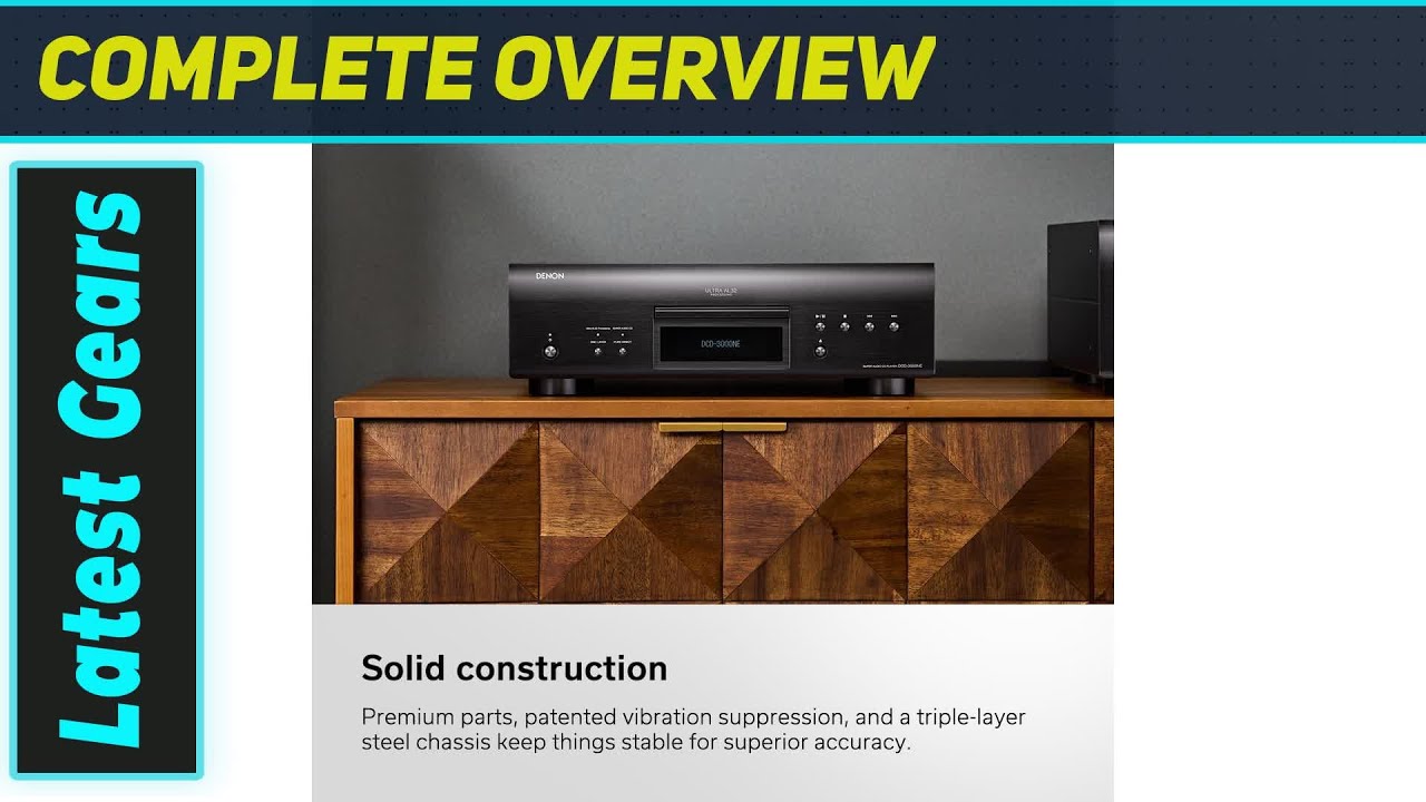 Denon DCD-3000NE: потрясающий источник звука высокого разрешения