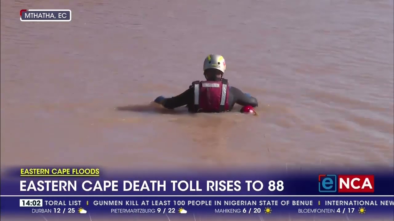 Eastern Cape death toll rises to 88
