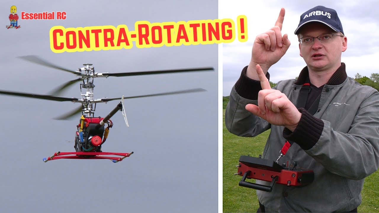 CONTRA-ROTATING ! Prototype mechanics for Kamov KA-50 RC Helicopter